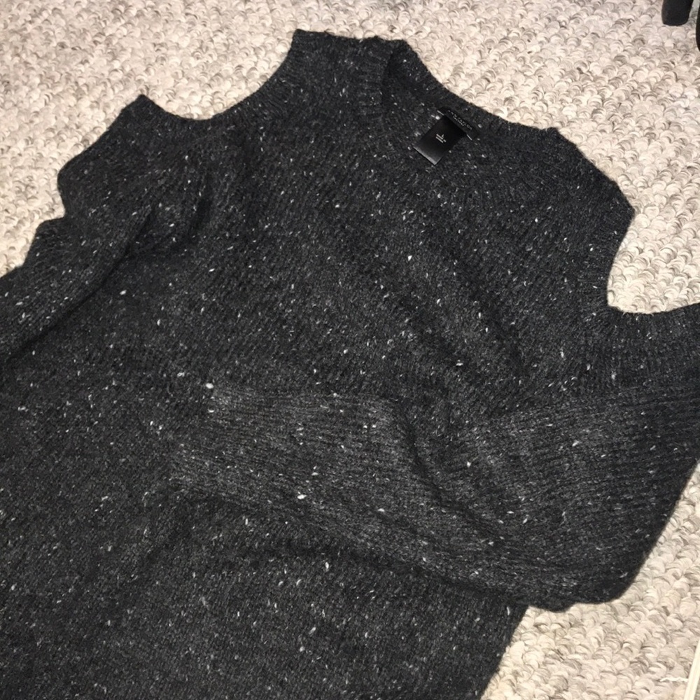 Ann Taylor cold shoulder sweater